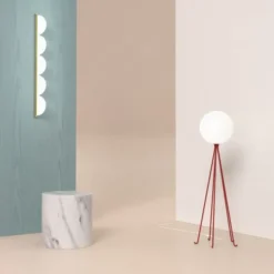 Lampa Podłogowa Octopus Czarna Atelier Areti