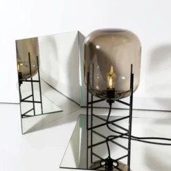 Lampa Podłogowa Oda Średnia Biała Pulpo