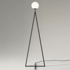 Lampa Podłogowa One 184 Cross Base Czarna Atelier Areti