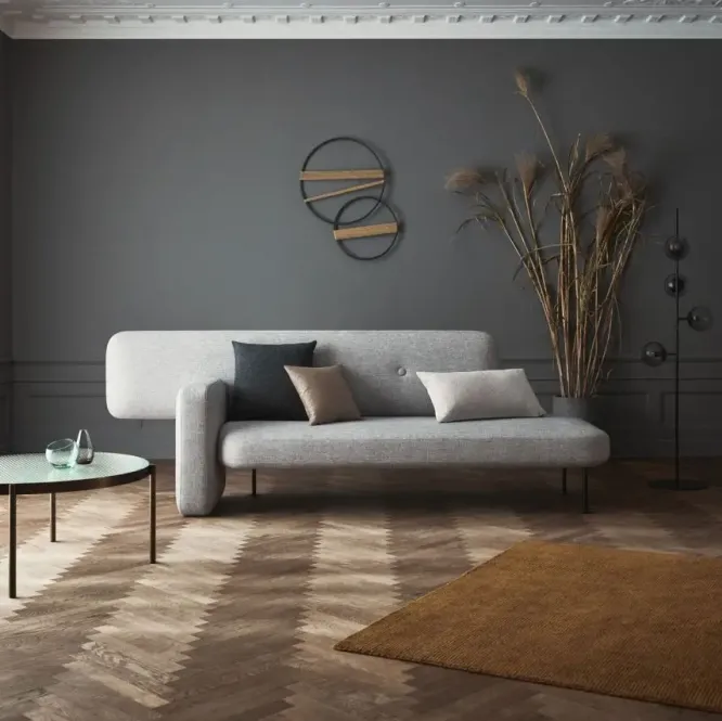 Lampa Podłogowa Orb Czarna Bolia