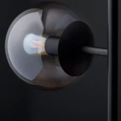 Lampa Podłogowa Orb Czarna Bolia