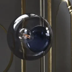 Lampa Podłogowa Orb Czarna Bolia