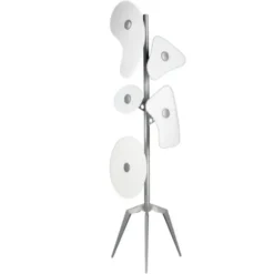 Lampa Podłogowa Orbital Biała Foscarini