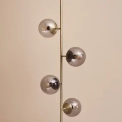 Lampa Podłogowa Orb Mosiężna Bolia