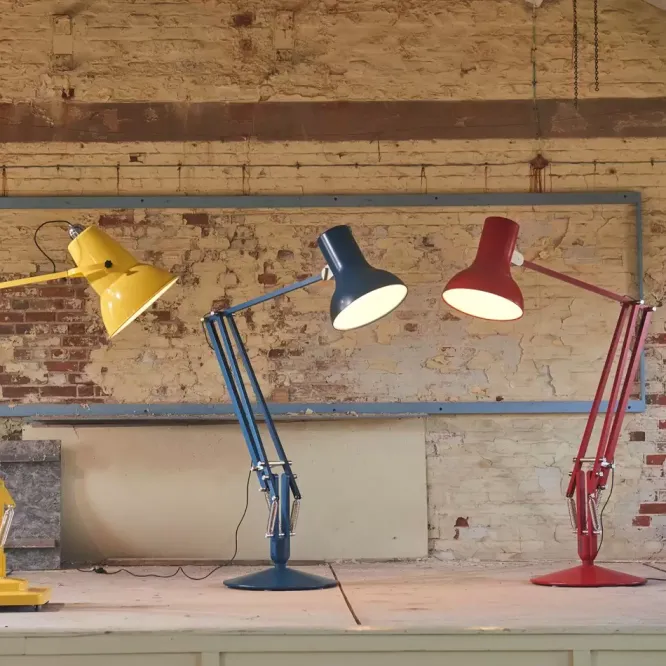 Lampa Podłogowa Original 1227 Giant Citrus Yellow Anglepoise