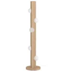 Lampa Podłogowa Oyster Jasne Drewno Atelier Areti