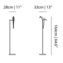 Lampa Podłogowa Perch Light Moooi
