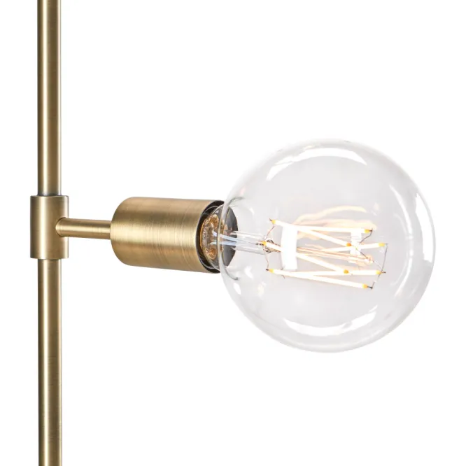 Lampa Podłogowa Piper Mosiężna Bolia