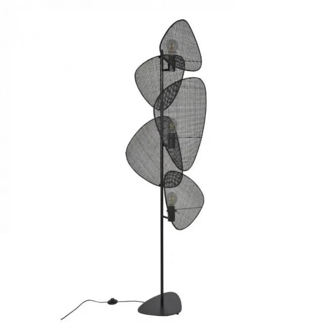 Lampa Podłogowa Screen Czarna Market Set