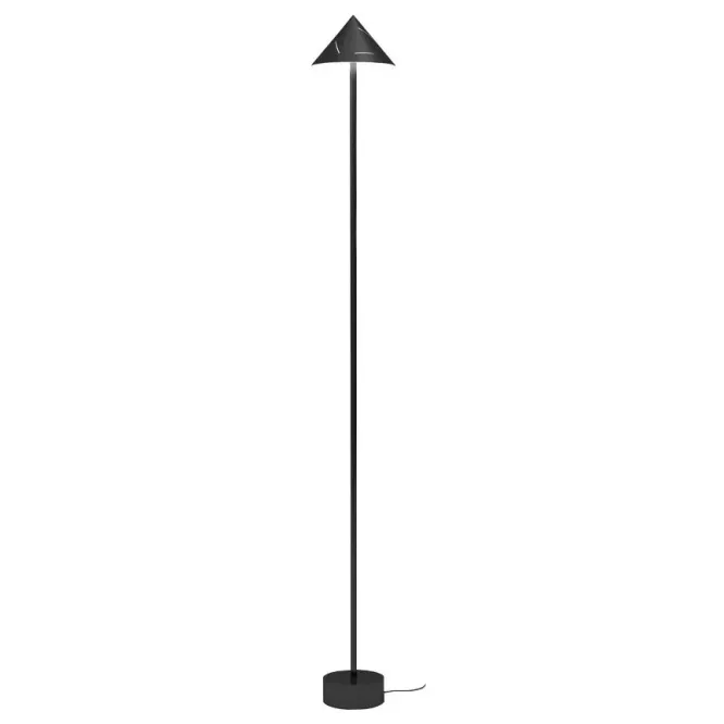 Lampa Podłogowa Silver Czarna Atelier Areti