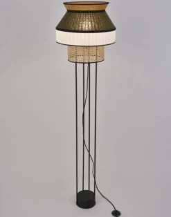 Lampa Podłogowa Singapour Kaki Market Set