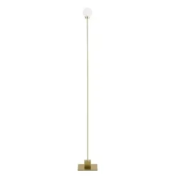 Lampa Podłogowa Snowball Mosiężna Northern