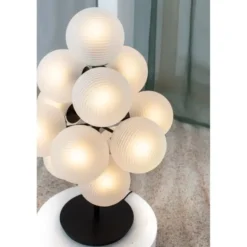 Lampa Podłogowa Stellar Mała Przydymiona Szara Pulpo