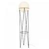 Lampa Podłogowa Structure And Globe Czarna Atelier Areti