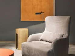 Lampa Podłogowa Tab Czarna Flos