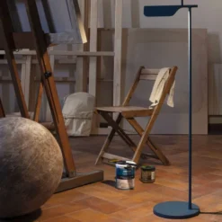 Lampa Podłogowa Tab Niebieska Flos