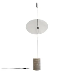 Lampa Podłogowa The Moon Chromowana 101 Copenhagen