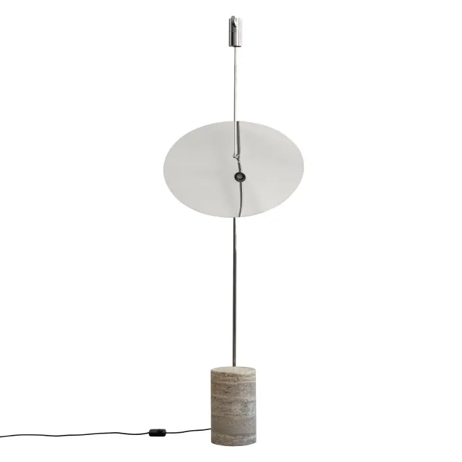 Lampa Podłogowa The Moon Chromowana 101 Copenhagen