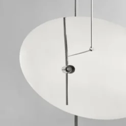 Lampa Podłogowa The Moon Chromowana 101 Copenhagen
