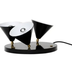 Lampa Podłogowa Three Cones Czarna Atelier Areti