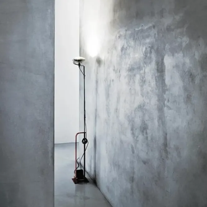 Lampa Podłogowa Toio Led Czarna Flos