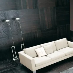 Lampa Podłogowa Toio Led Czarna Flos