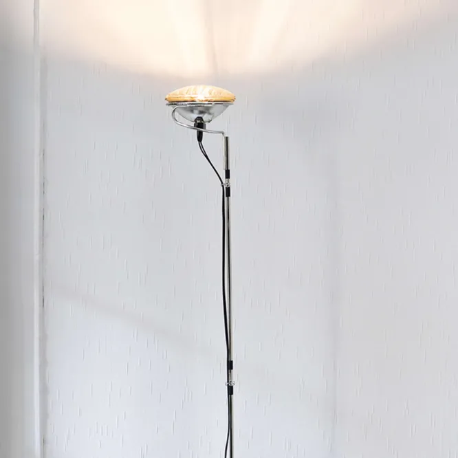 Lampa Podłogowa Toio Led Czarna Flos