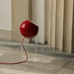 Lampa Podłogowa Topan Vp14 Czerwona Andtradition