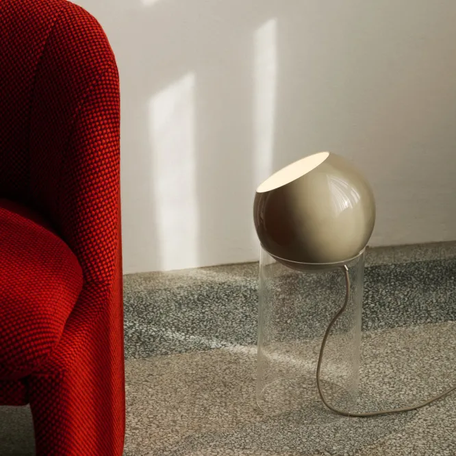 Lampa Podłogowa Topan Vp14 Szarobeżowa Andtradition
