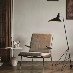 Lampa Podłogowa Tripod Czarna Andtradition