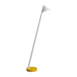 Lampa Podłogowa Tube With Globes And Cones F02 Biało-Żółta Atelier Areti