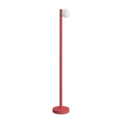 Lampa Podłogowa Tube With Globes And Cones F01 Czerwona Areti
