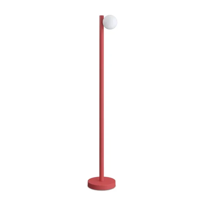 Lampa Podłogowa Tube With Globes And Cones F01 Czerwona Areti