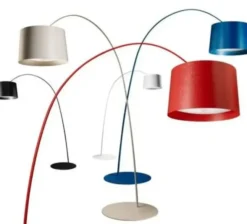 Lampa Podłogowa Twiggy Czerwona Foscarini