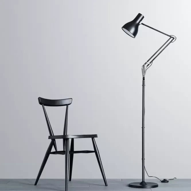 Lampa Podłogowa Type 75 Jet Black Anglepoise