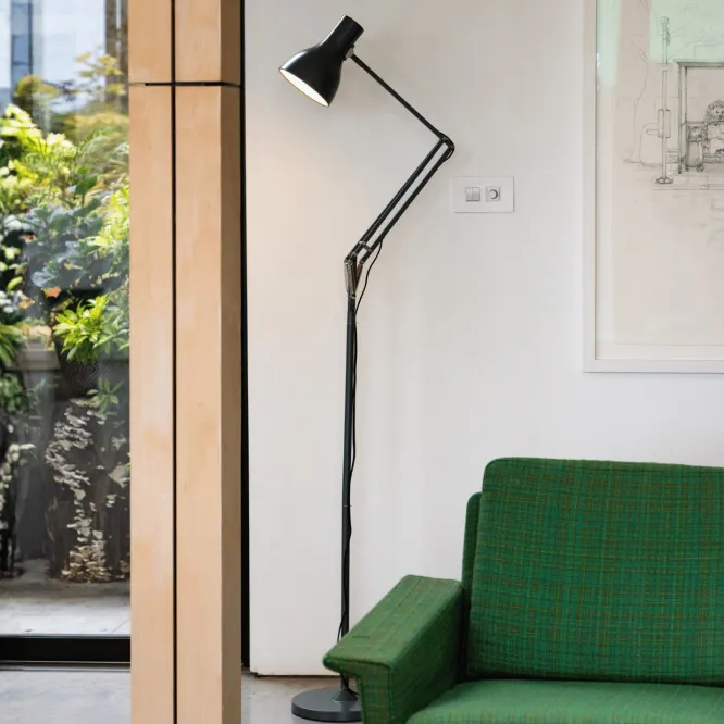 Lampa Podłogowa Type 75 Jet Black Anglepoise