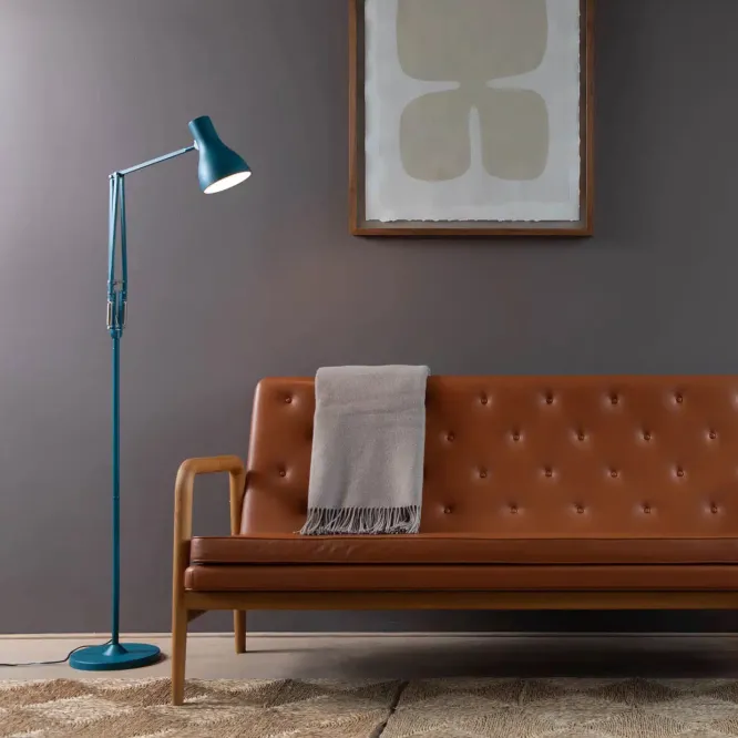 Lampa Podłogowa Type 75 Margaret Howell Edition Saxon Blue Anglepoise