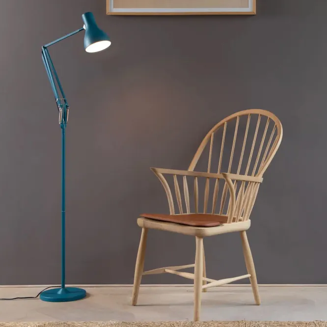 Lampa Podłogowa Type 75 Margaret Howell Edition Saxon Blue Anglepoise