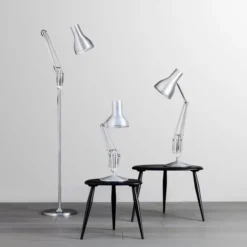 Lampa Podłogowa Type 75 Silver Lustre Anglepoise