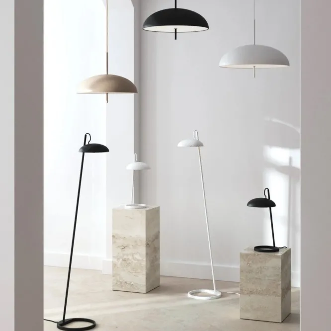 Lampa Podłogowa Versale Biała