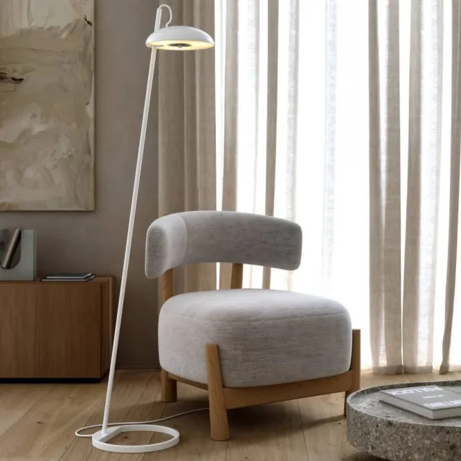 Lampa Podłogowa Versale Biała