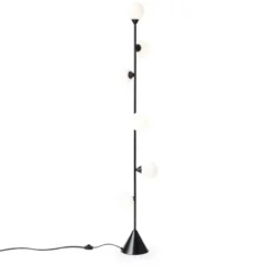 Lampa Podłogowa Vertical Globe 071 Czarna Atelier Areti