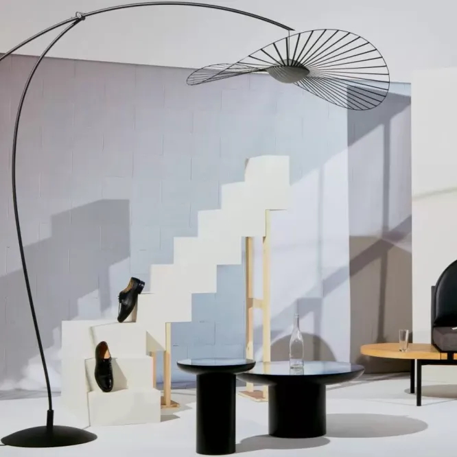 Lampa Podłogowa Vertigo Nova Czarna Petite Friture