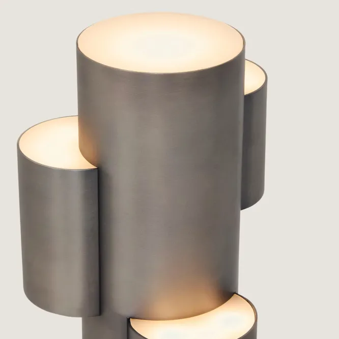 Lampa Przenośna Adrina Ciemnoszara Kave Home