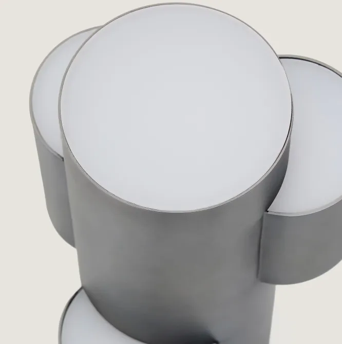 Lampa Przenośna Adrina Ciemnoszara Kave Home