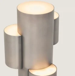 Lampa Przenośna Adrina Jasnoszara Kave Home