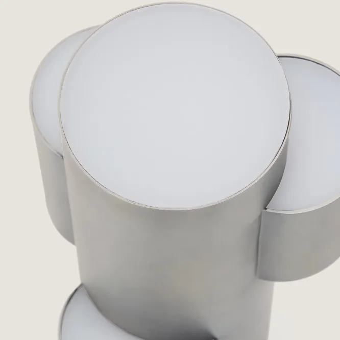 Lampa Przenośna Adrina Jasnoszara Kave Home