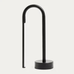Lampa Przenośna Bow Czarna Kave Home