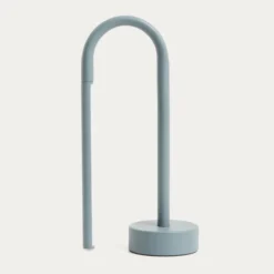Lampa Przenośna Bow Niebieska Kave Home