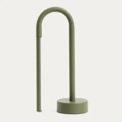 Lampa Przenośna Bow Zielona Kave Home